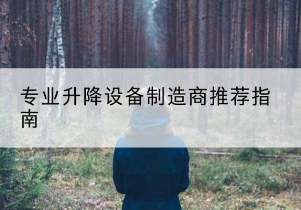 宁远电动剪叉升降平台厂家-专业升降设备制造商推荐指南